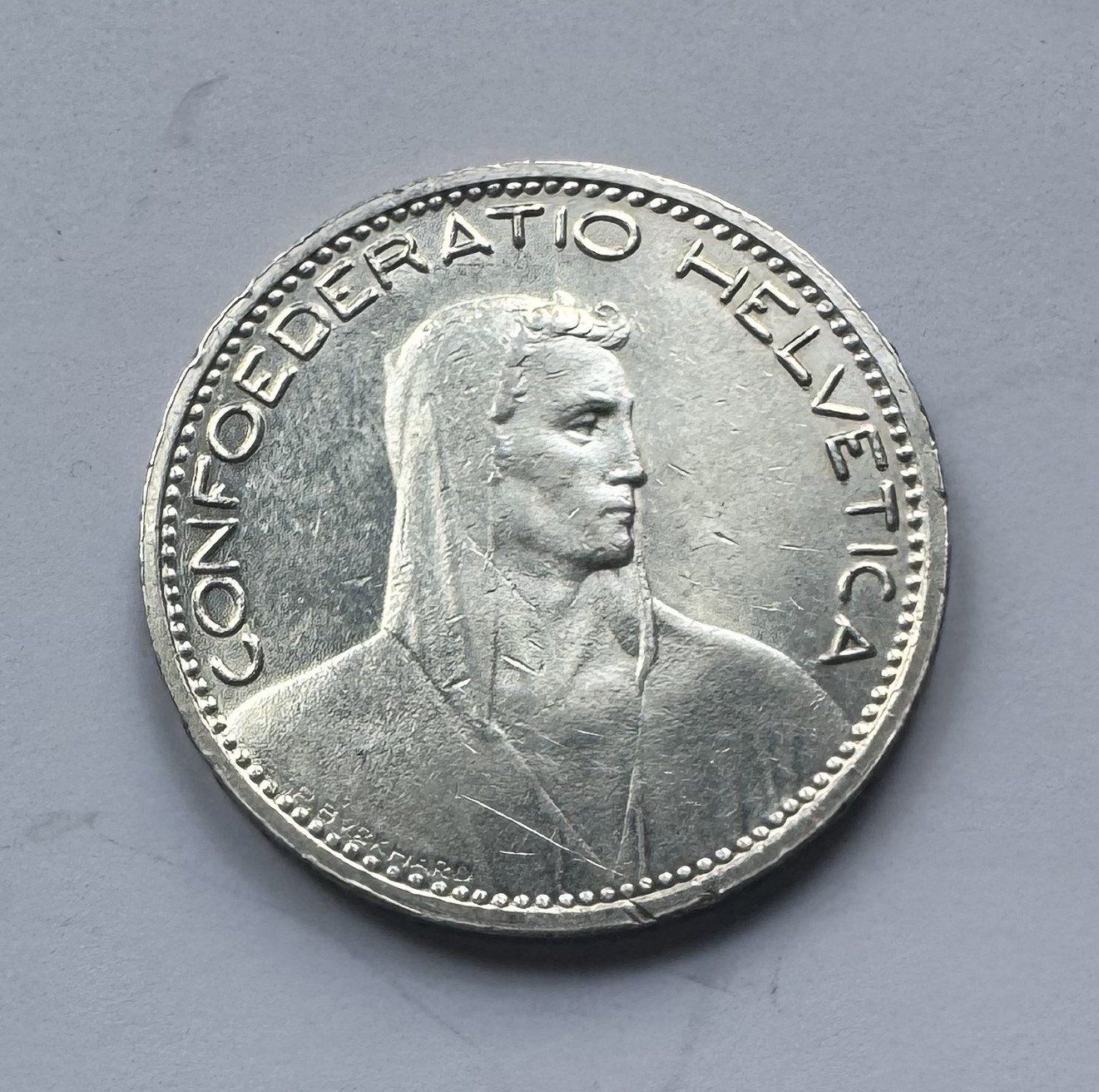 Tutti le monete: 1923 5 Franken-unz – Usato da Kirchberg SG venduto da Zenhad69 1