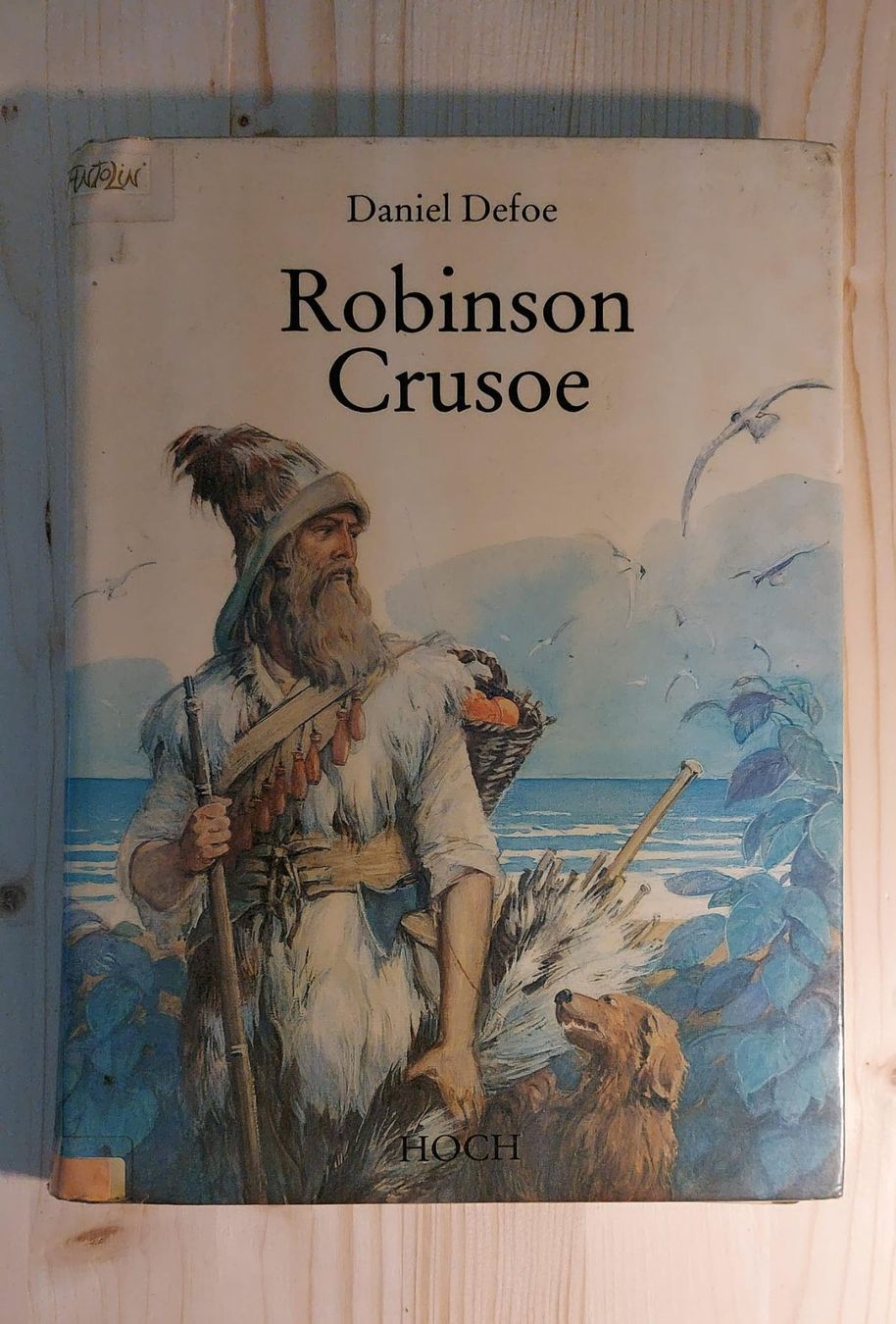 Libri: Robinson Crusoe - Daniel Defoe - Hoch – Usato da Ebikon venduto da henry76