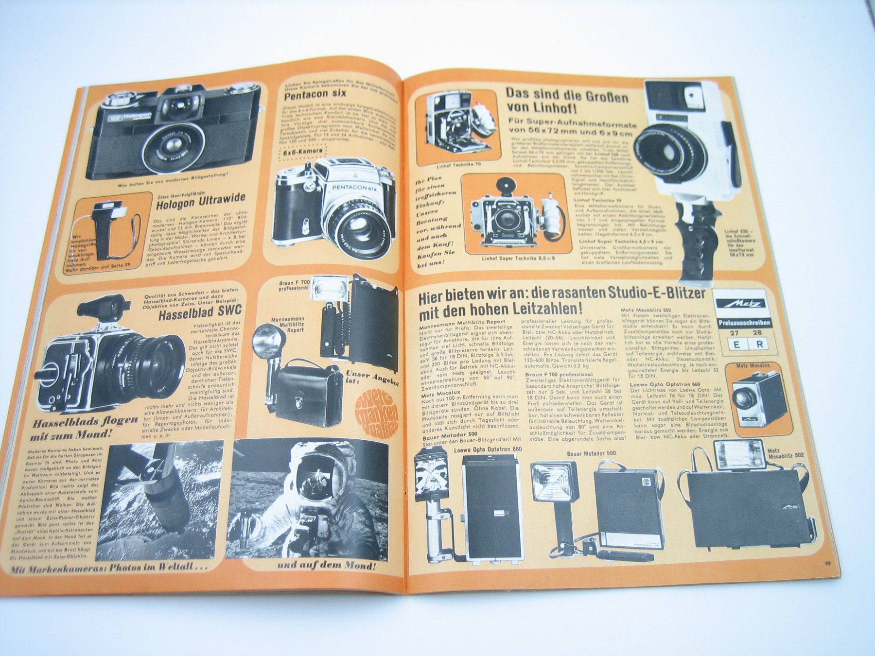 Leica Dokumente: Deutscher Photo Katalog 1970 / 71 – Gebraucht aus Zürich von Tomi118 7