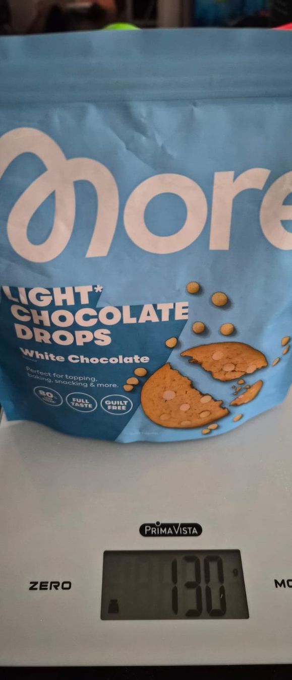 More Nutrition Aliments & Spécialités: More Nutrition Light Choco Drops White. – D'occasion à Muhen par Serdbeeri