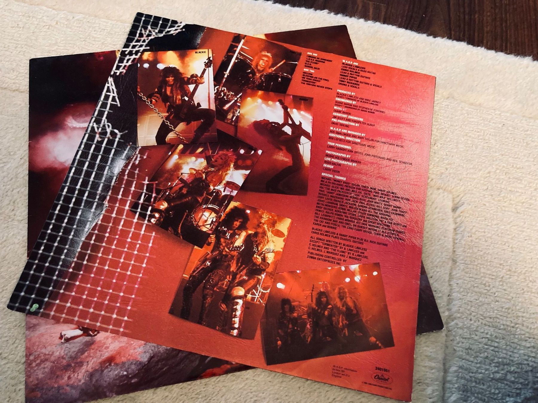 Schallplatten: W.A.S.P. Vinyl Schallplatte gebraucht – Gebraucht aus Wagenhausen von Novafreund283 2
