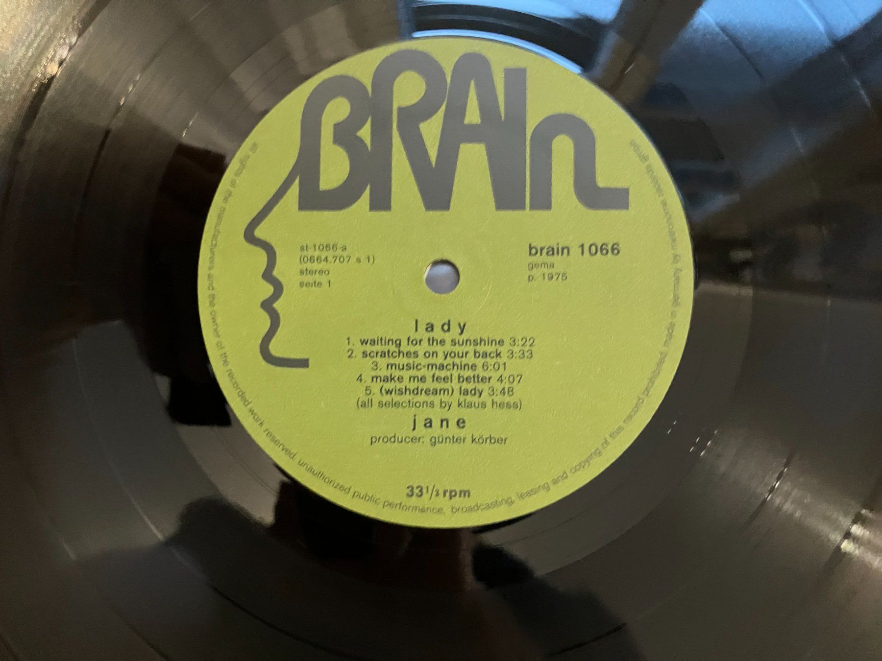 Schallplatten: Jane – Gebraucht aus Aarwangen von Jukebox3 6