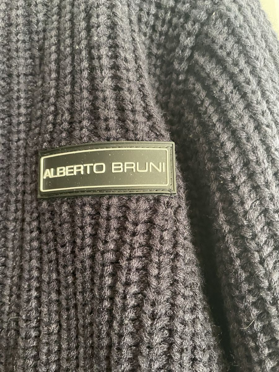 Giacche: Alberto Bruni Men's Knitted Winter Jacket L – Usato da Waedenswil venduto da Paps04 2