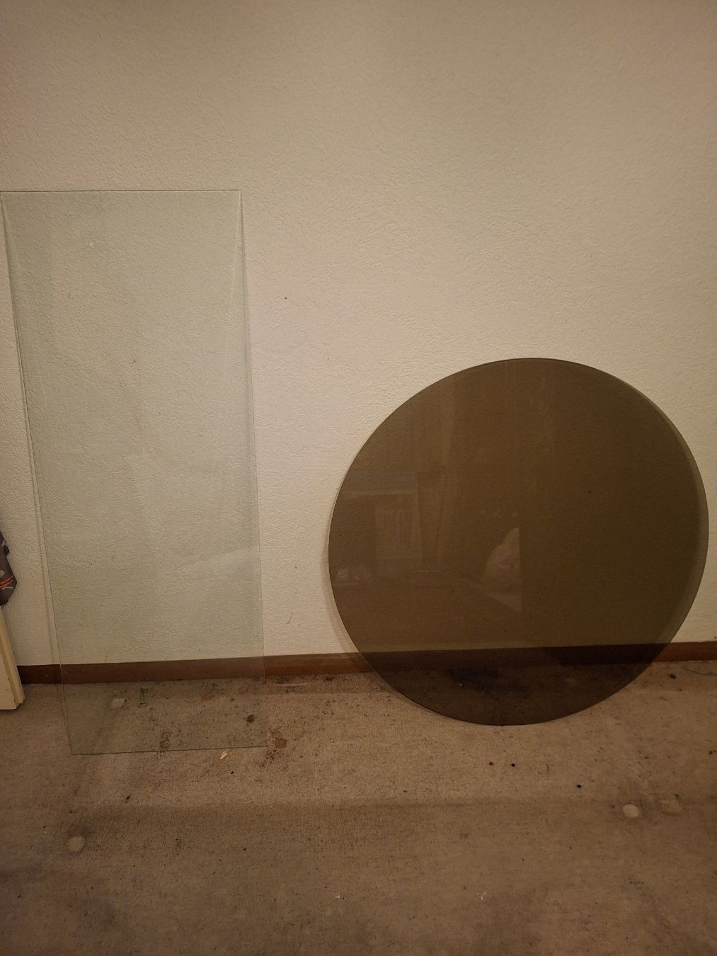 4 Set di lastre in vetro e pannelli decorativi vari pezzi (Gebraucht ...