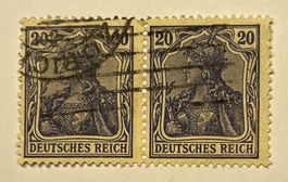 1902 Germania Deutsches Reich 20Pf.