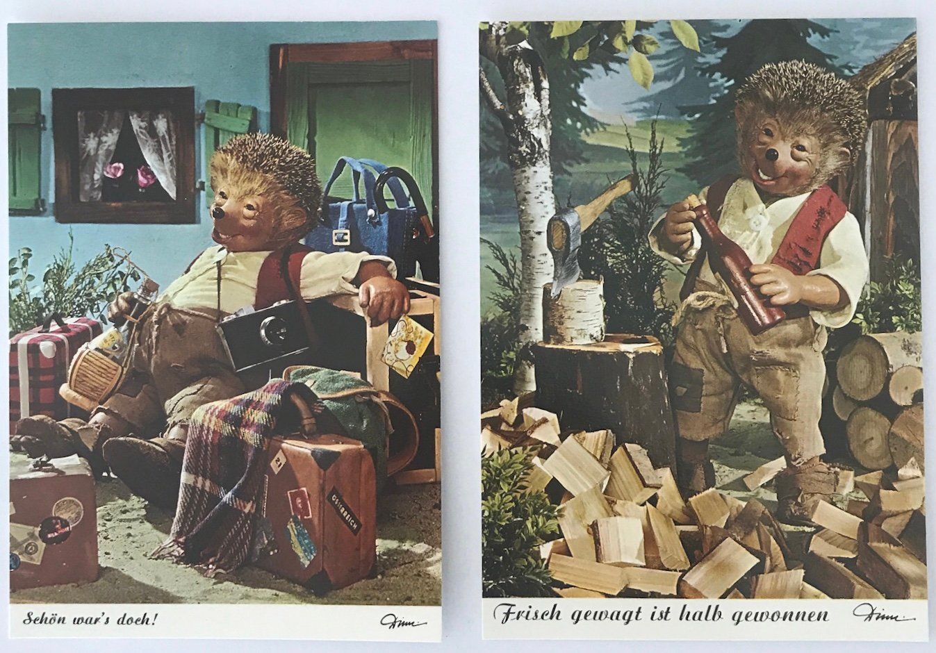 Cartoline postali: Mecki-Karten - Set mit 10 Karten (Set 03) – Nuovo (secondo la descrizione) da Sarnen venduto da Livres 1