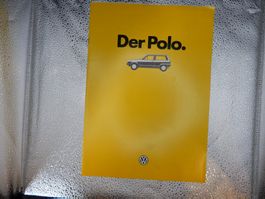 VW Polo Prospekt + Preisliste 1985