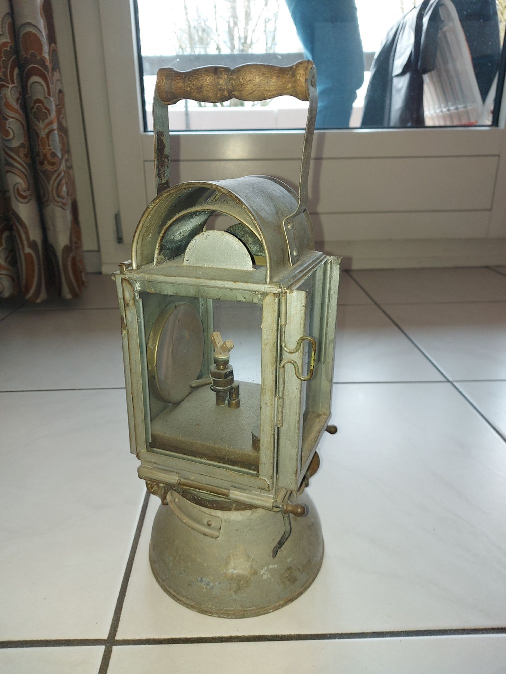 SBB/CFF/FFS Lampes anciennes: Antike Karbidlampe  – D'occasion à Cham par Roli692 2