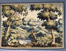 Antik Gobelin ,Tapisserie , Tapestry . Handarbeit 230x165cm