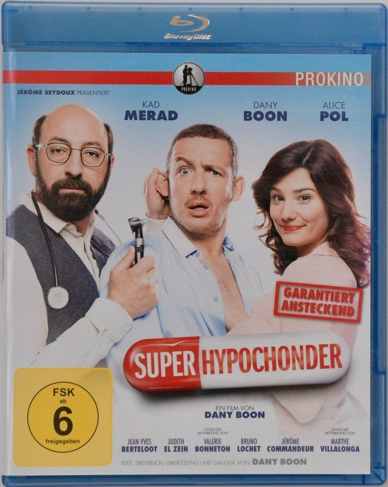 Tutti i DVDs: SUPERHYPOCHONDER - Garantiert ansteckend – Usato da Remetschwil venduto da tgd_gbp8