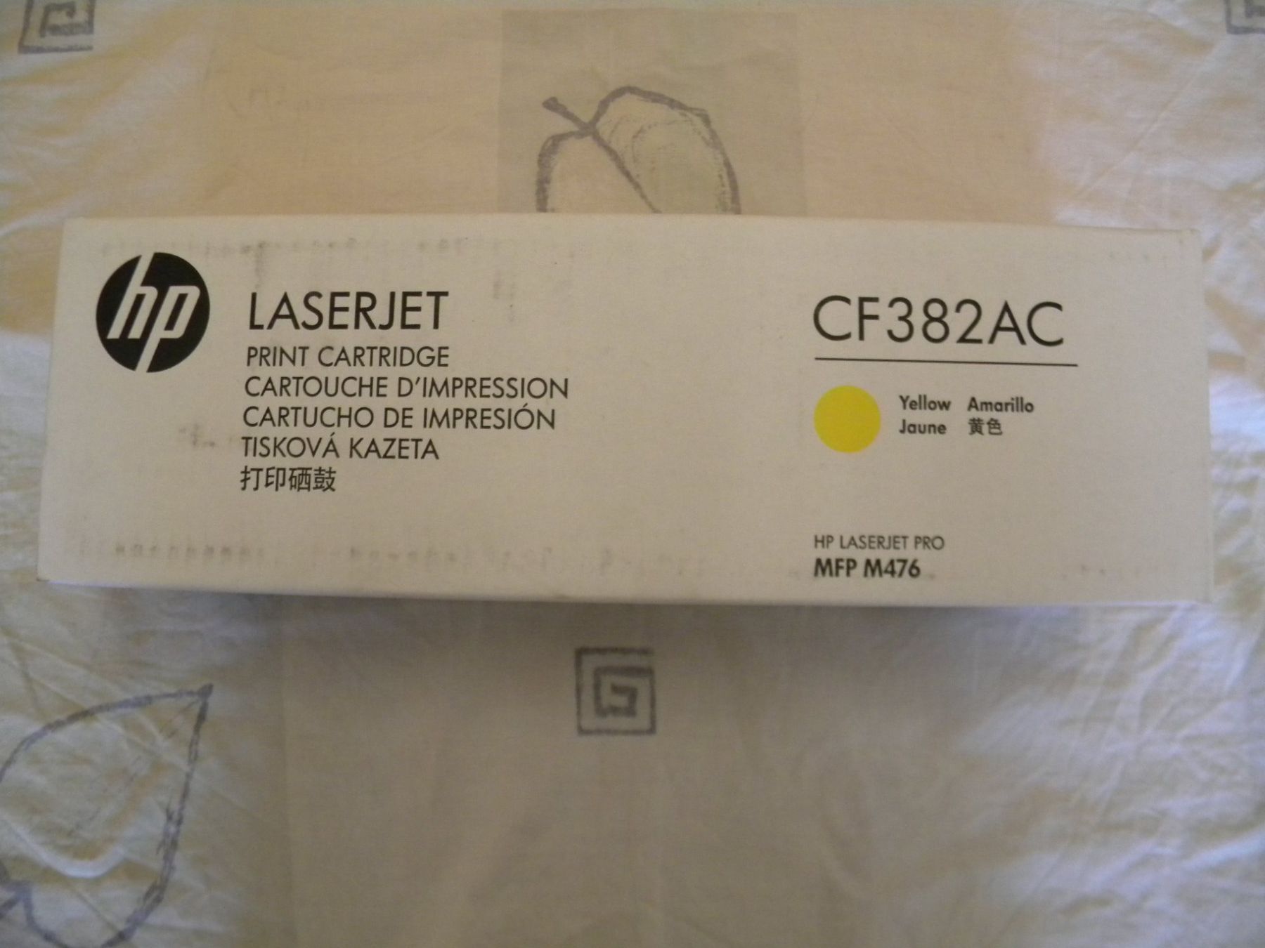 Hewlett Packard Druckerpatronen & Toner: CF382AC  CF382A  312A – Neu und originalverpackt aus Bühler von Wini100