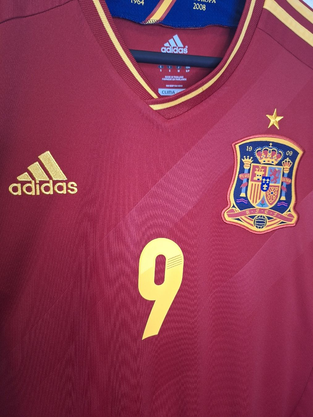 Adidas Leibchen & Hosen: TORRES #9 Original Spain 2012-13 Home Trikot – Neu (gemäss Beschreibung) aus St-Léonard von SwissDealsJersey 2