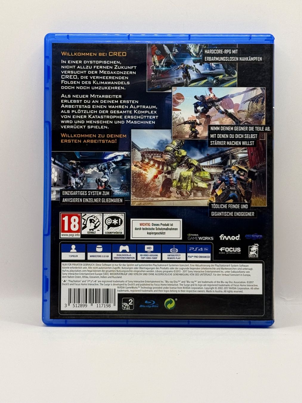 Giochi: The Surge - Playstation 4 – Usato da Dietikon venduto da gab_qz7y 1