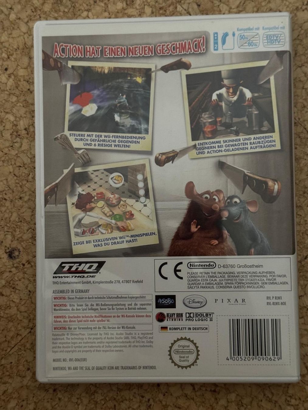 Nintendo Giochi: Ratatouille Wii – Usato da Biberist venduto da a_vA 1