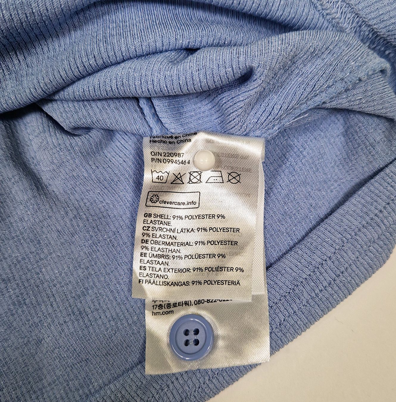 H&M Kleider: H&M Kleid hellblau XS – Gebraucht aus Zollikofen von Restwert_Zollikofen 3