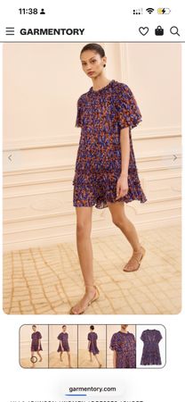 Ulla Johnson Ryla silk mini dress