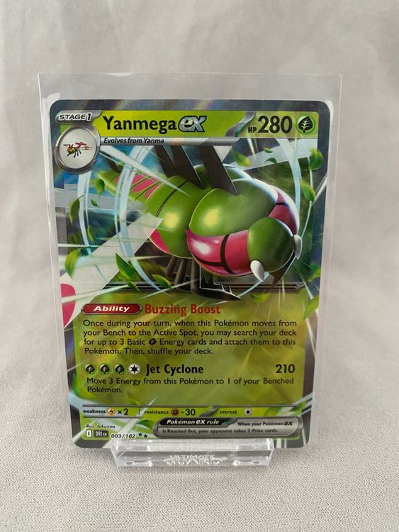 Pokémon Destined Rivals / Yanmega ex 003/182 EN (Neu (gemäss ...