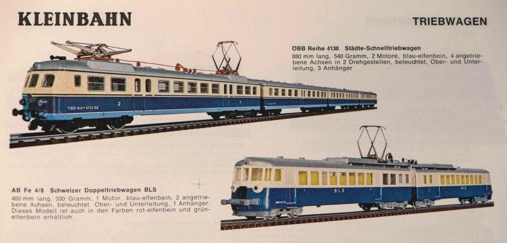 Kleinbahn Modellini di ferrovie: Kleinbahn H0: BLS Doppel-Triebwagen ABFe, DC, super Zustand – Nuovo (secondo la descrizione) da Brüttisellen venduto da Rentner44zh 7
