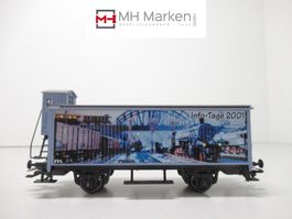 Märklin ged. Güterwagen "Info-Tage 2001" Wechselstrom H0
