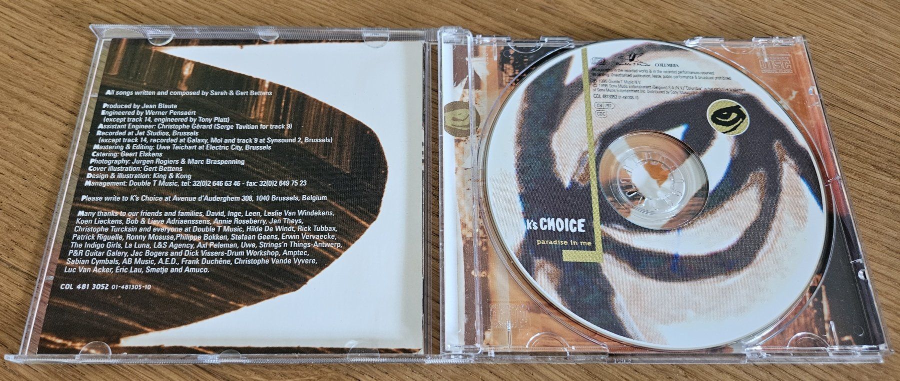 CD: CD K's Choice: Paradise in Me – Usato da Schaffhausen venduto da asyouwestley 1