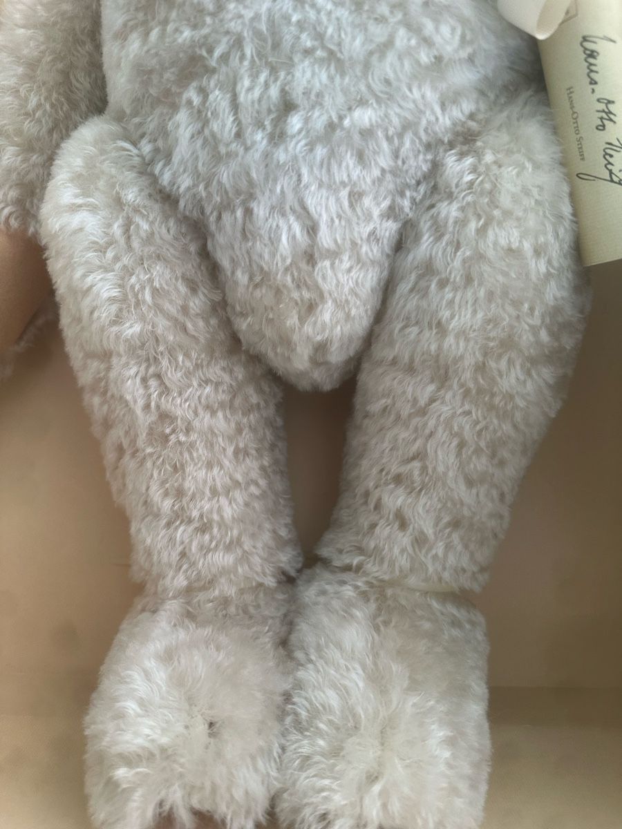 Steiff Spielzeuge: Steiff Teddy 65 cm 1908 rep. Mohair  – Neu und originalverpackt aus Herbriggen von Sehrazade 3