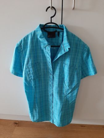 Mammut Wanderhemd Gr. XL blau kariert