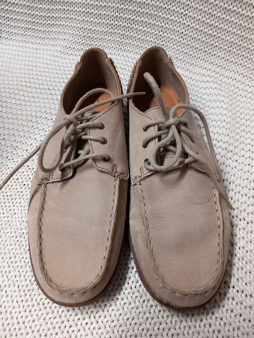 Clarks Scarpe da uomo: Clarks Herren Schnürschuhe Gr.41, Wildleder – Usato da Gwatt (Thun) venduto da umwelt-brocki 6