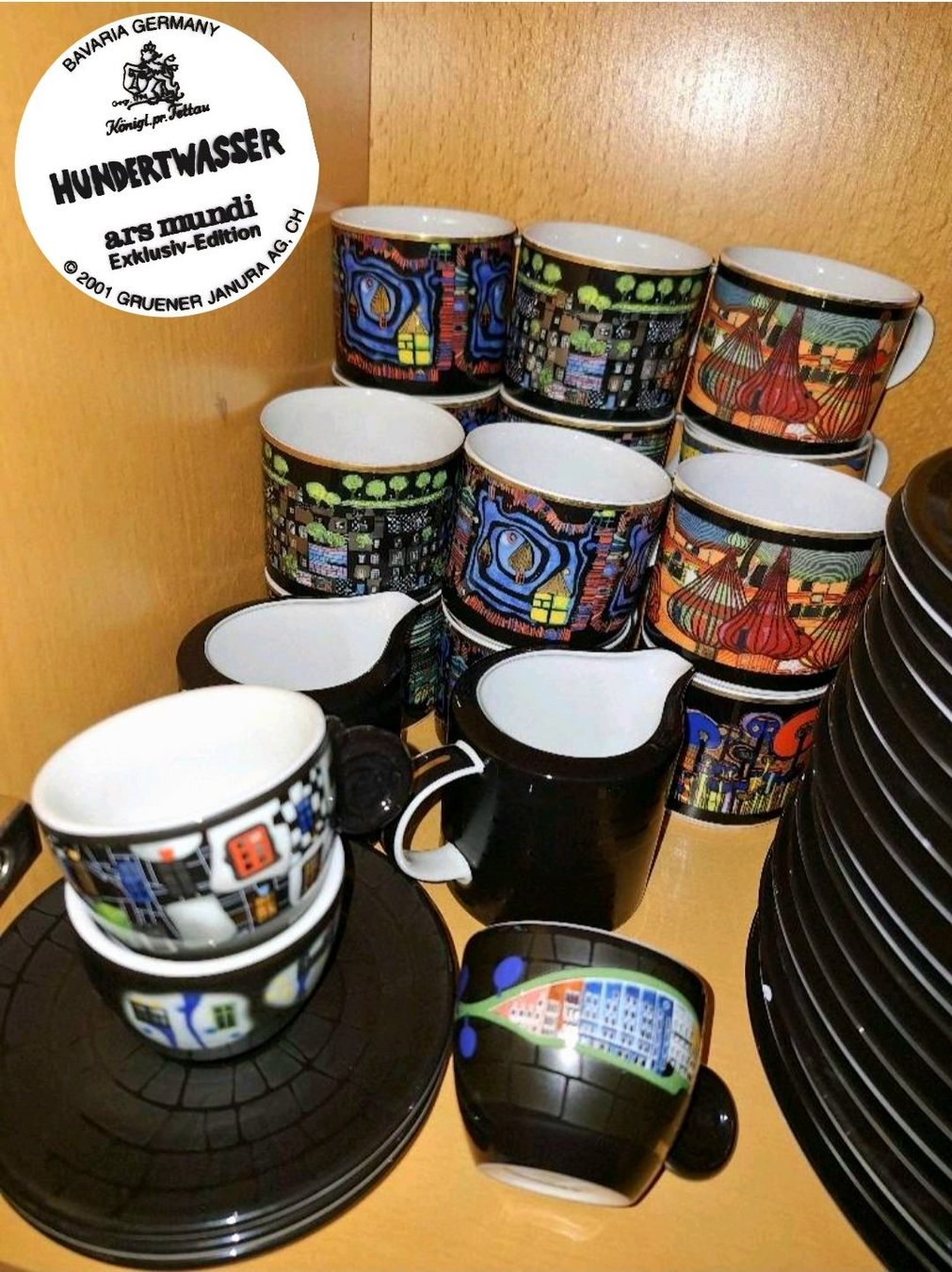 Tazze: 1 Sammeltasse Hundertwasser 656B L'Expulsion – Nuovo (secondo la descrizione) da Reinach BL venduto da Softseller 6