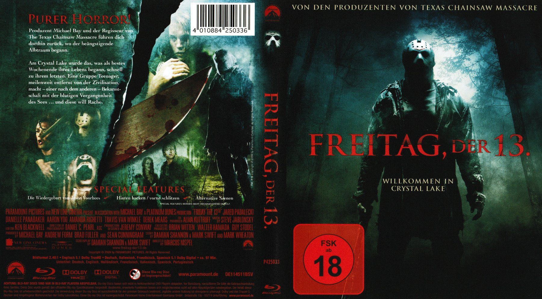 Tutti i DVDs: Blu-Ray - Freitag der 13. – Usato da Langnau am Albis venduto da MediaRescuerKeLoX