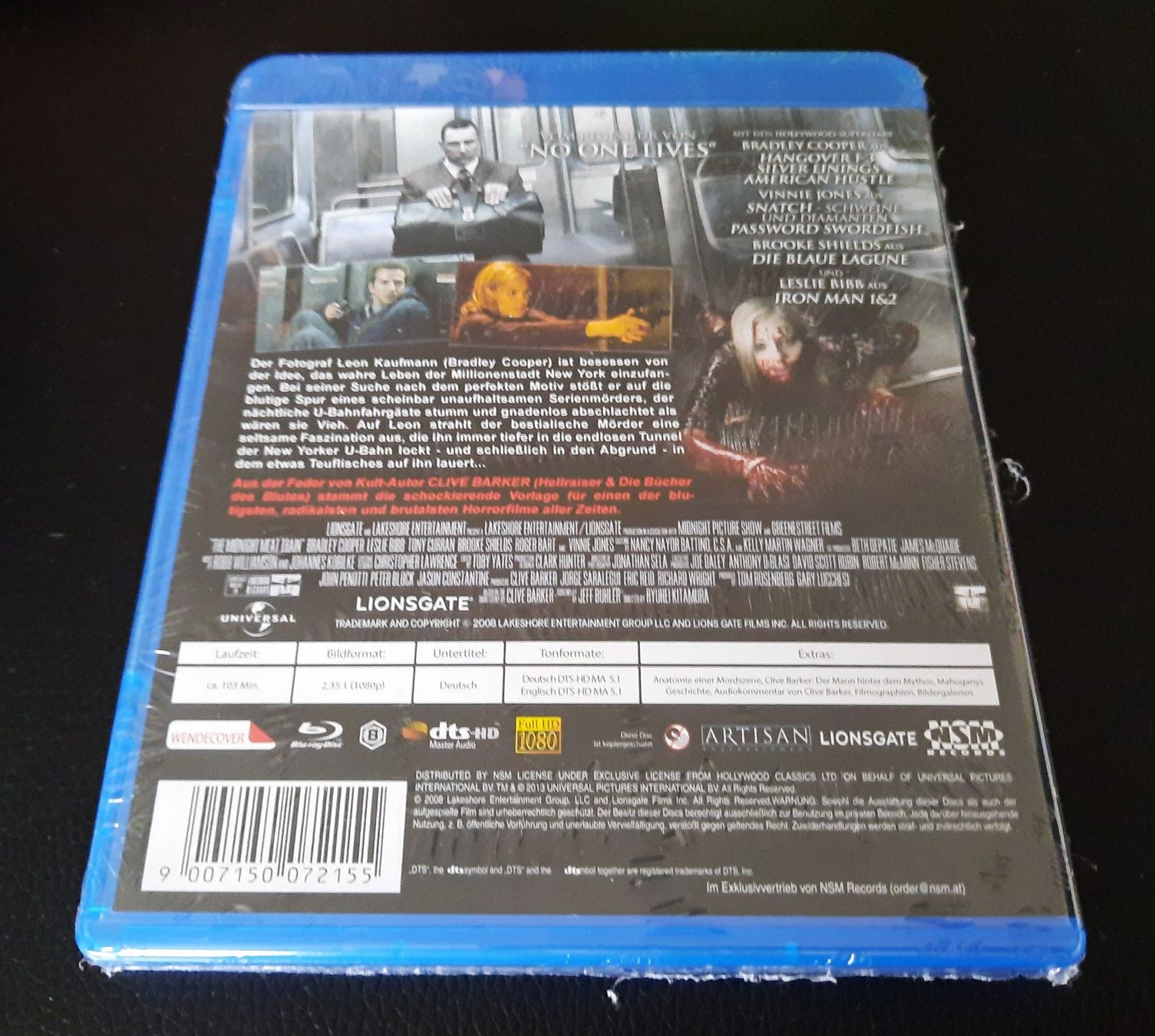 Alle DVDs: Midnight Meat Train uncut OVP – Neu und originalverpackt aus Dietwil von Vrilodin 1