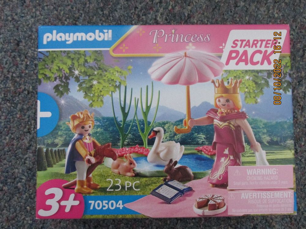playmobil set mit teich, prinzessin, schwan..neu Kaufen auf Ricardo