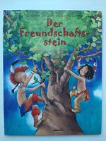 Kinderbuch "Der Freundschaftstein" mit Indianer, farbig