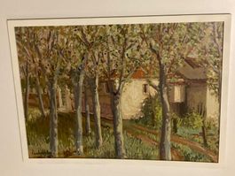 Albert Scabell 1978 (1936-1979) Bern  Landschaft signiert