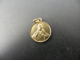Alte Pilger Medaille - Jesus - Huguenin