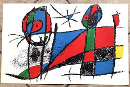 Joan Mirò - Vintage -Lithographie - 1975