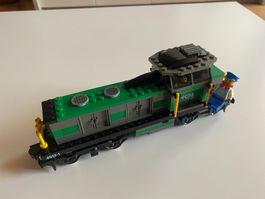 LEGO - TOLLE - EISENBAHN - 9 VOLT - CARGO - LOKOMOTIVE