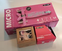 MINI MICRO DELUXE LED & Bambi-Buddy & Knie-/Ellbogenschutz