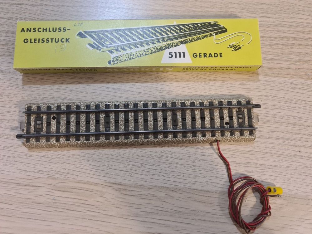 Locomotive Marklin Ho 5111, 4 Rails, Occasion, Modèle De Train