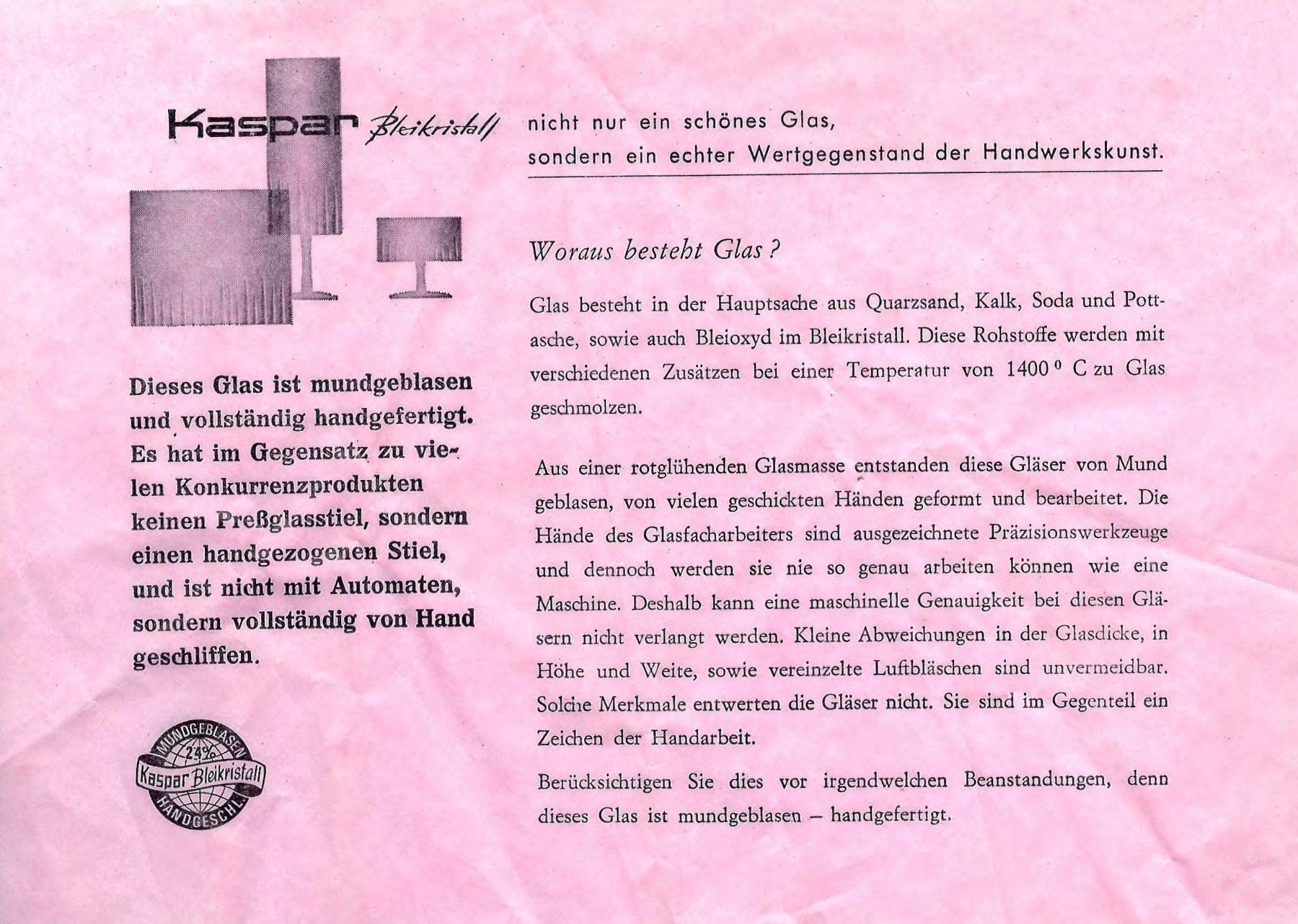 Bicchieri: Schnapsglas aus Kristallglas – Nuovo (secondo la descrizione) da Lutzenberg venduto da Pinschi01 6