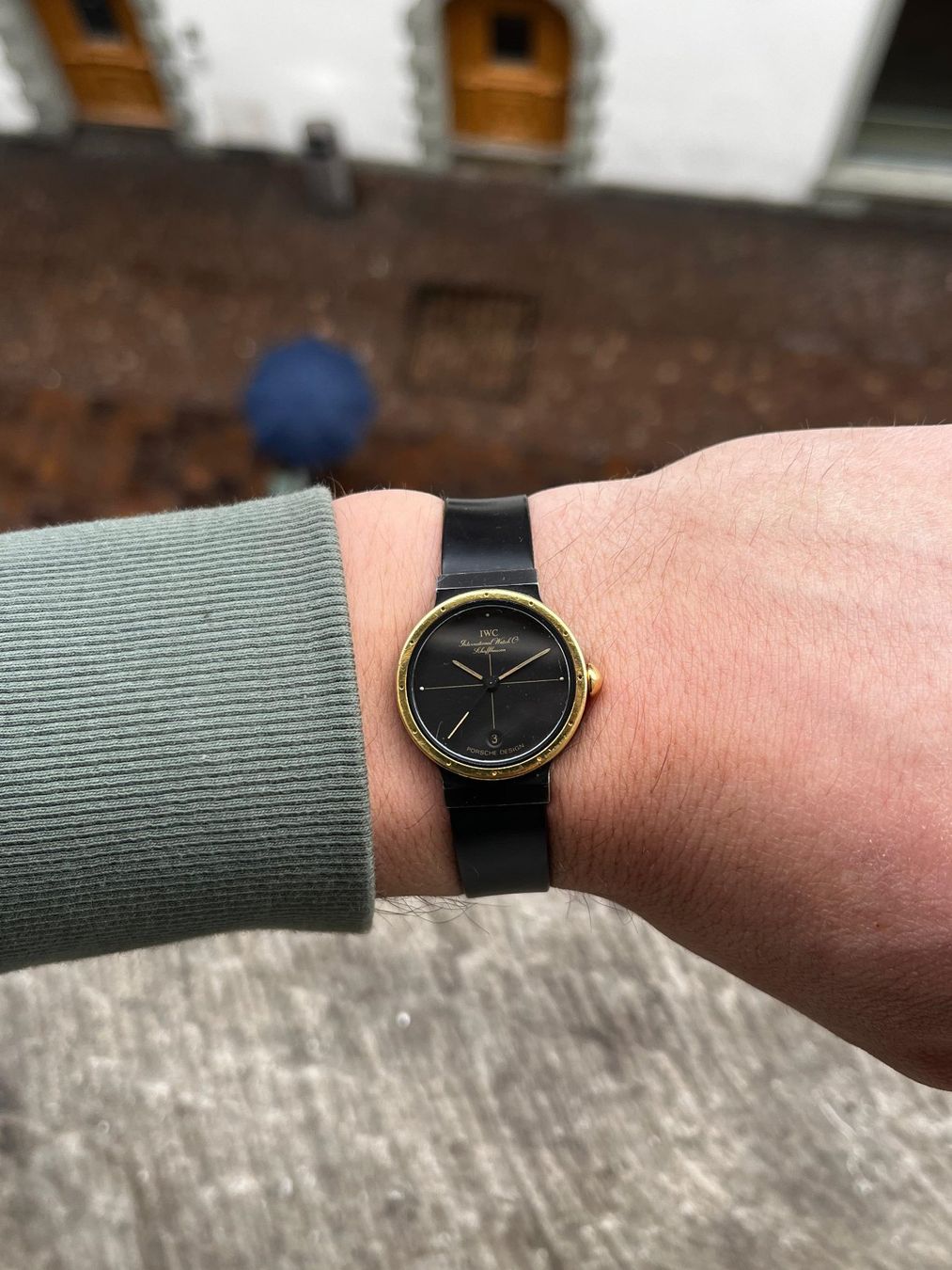 IWC Orologi: IWC Porsche Design Gold – Usato da Schaffhausen venduto da immervali