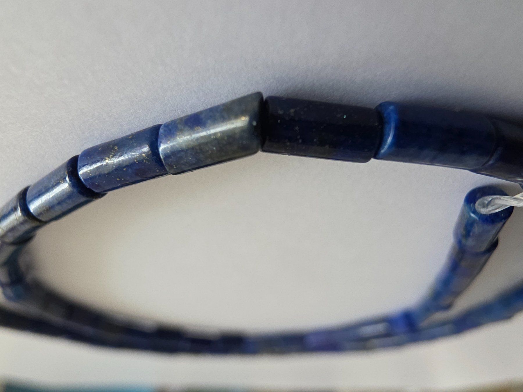 Pietre preziose: Lapislazuli Röhren facettiert ca. 3x6mm. – Nuovo e nell'imballaggio originale da Menziken venduto da Mirager 4