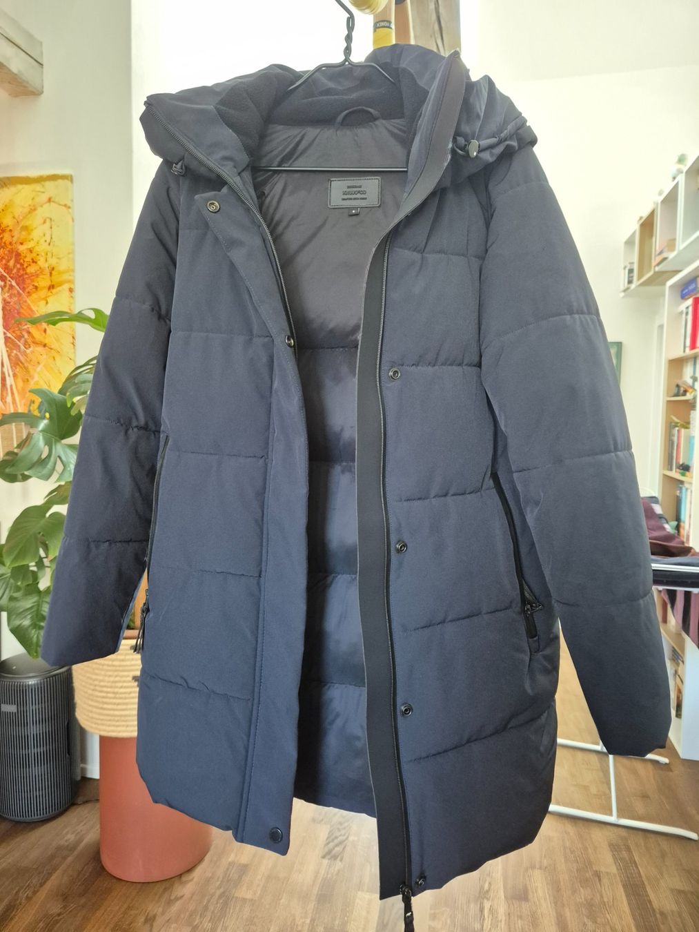 Khujo Jacken: Khujo dark blue long winter coat size S – Gebraucht aus Zürich von monadiederich