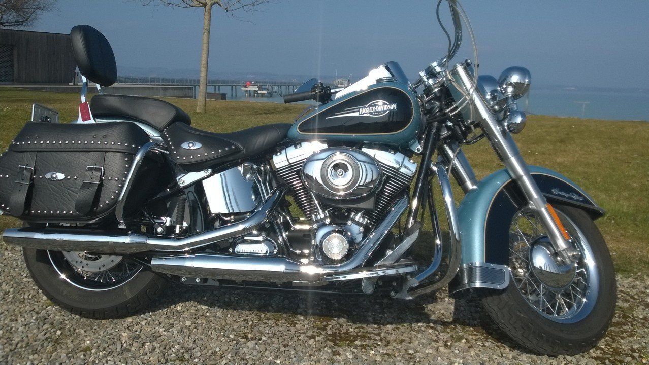 Harley-Davidson Chopper: Harley Davidson FLSTC – Usato da Altnau venduto da wahet