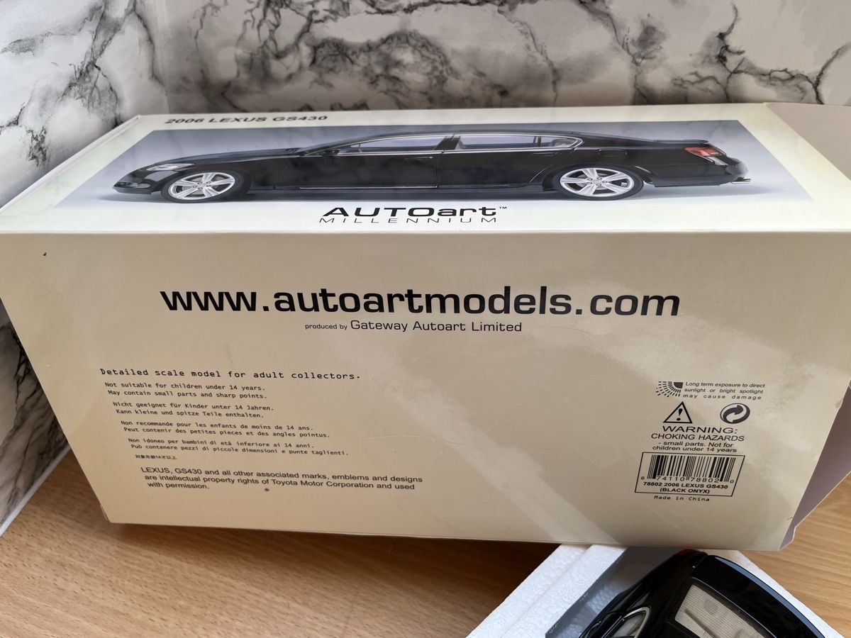 Autoart Modellini d'auto: Lexus GS430 1/18 Autoart – Usato da Léchelles venduto da Mlinspiration 6