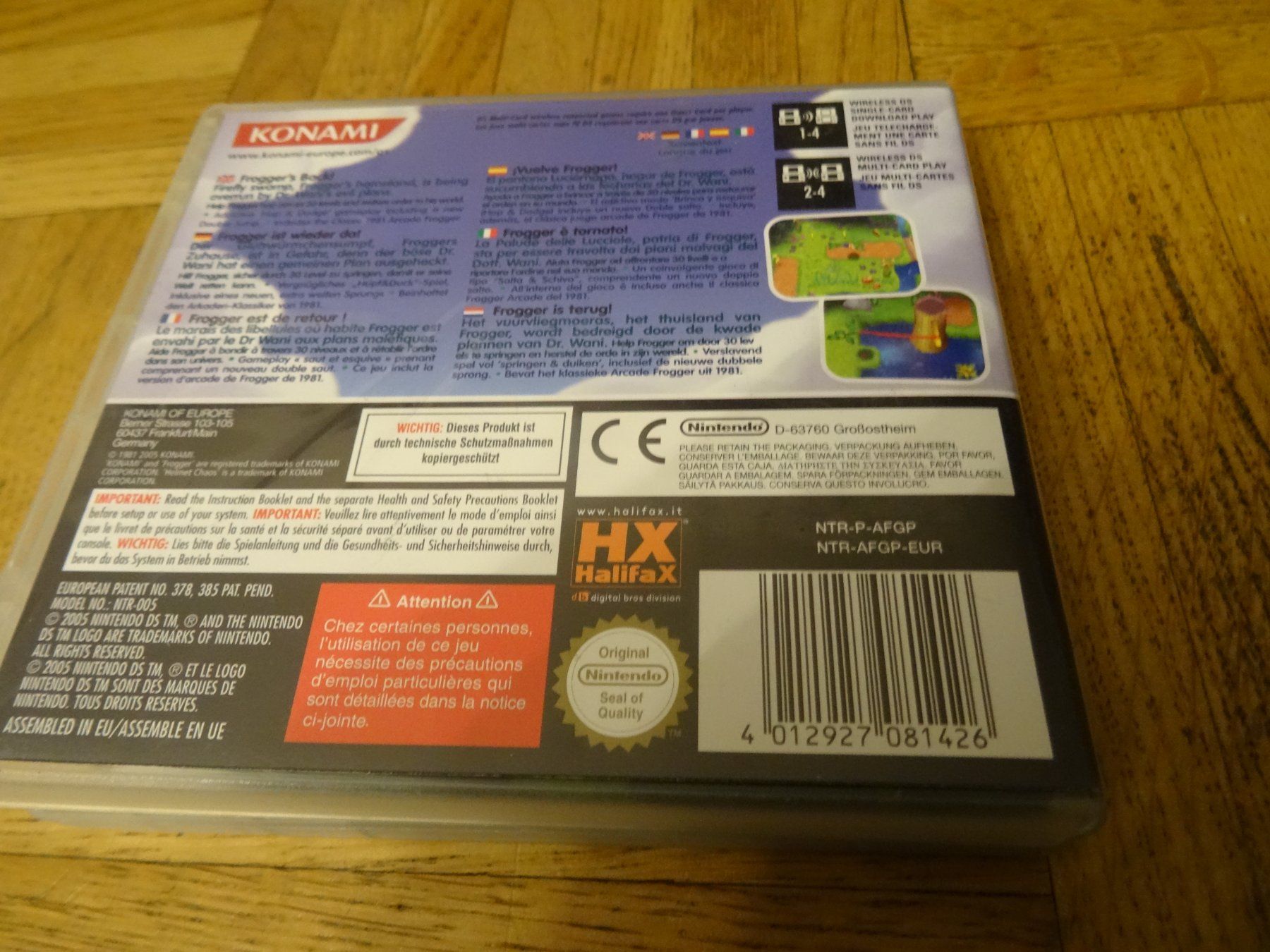 Nintendo Spiele: Frogger - Helmet Chaos DS – Gebraucht aus Olten von Disc-Ausverkauf 2