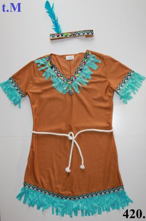 Costume Indienne/ Indianerin t. M     NEU!
