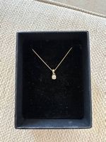 Edle goldkette mit Diamant- anhänger zu verkaufen