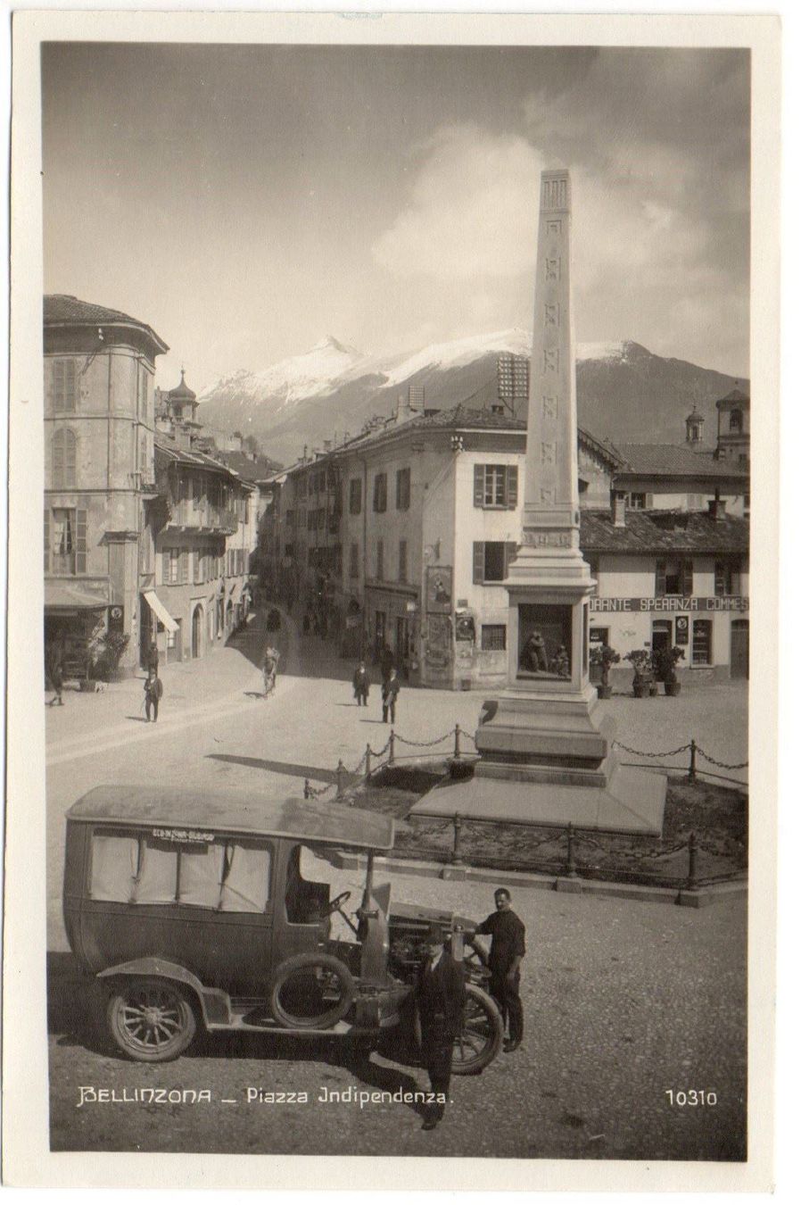 Cartes postales: BELLINZONA mit Postauto nach Giubiasco – Neuf (Voir description) à Jona par philajona
