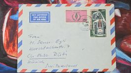 CL32 Enveloppe + Timbre Cameroun 1969