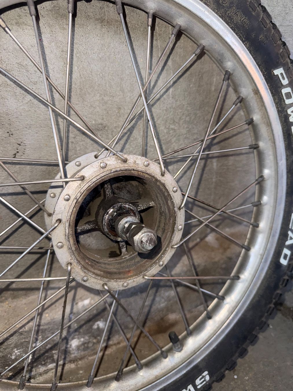 Zündapp Parti ricambio per ciclomotori: Mofa Speichenradsatz 16 Zoll – Difettoso da Fahrni b. Thun venduto da berger_tuning34 2